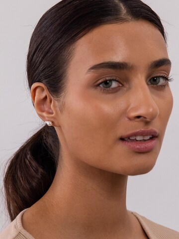 Boucles d'oreilles 'Finesse' PURELEI en blanc : devant