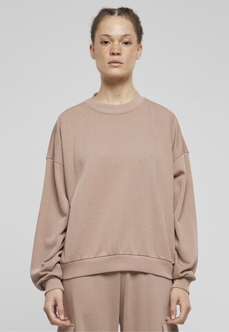 Urban Classics Sweatshirt in Roze: voorkant