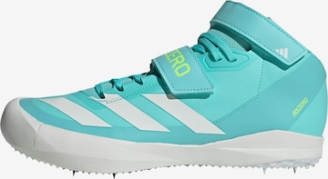 Chaussure de course 'Adizero' ADIDAS PERFORMANCE en vert : devant