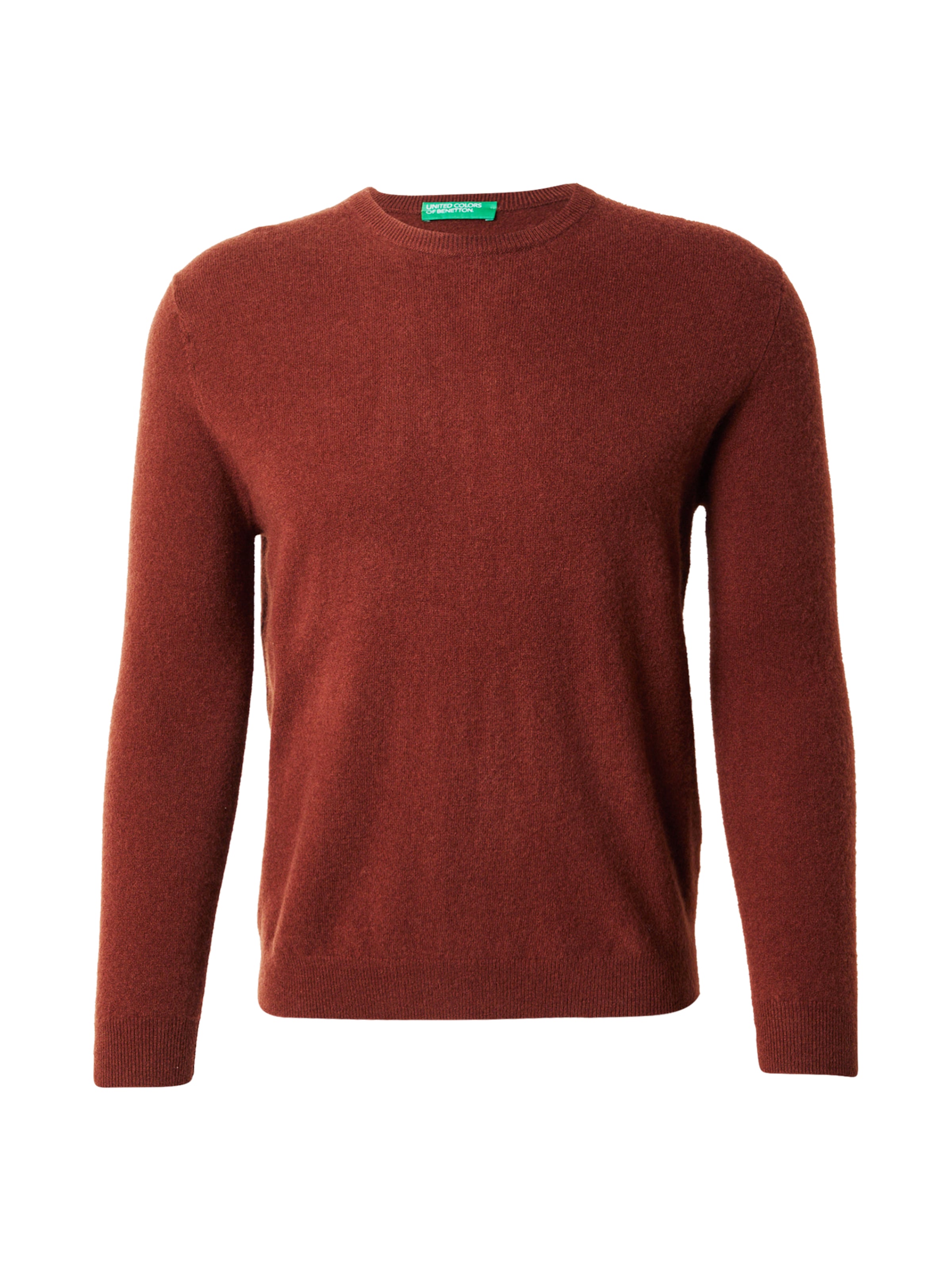Regular fit Pullover di UNITED COLORS OF BENETTON in marrone: frontale