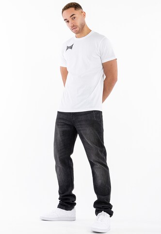 Tricou 'OCTAGON' de la Tapout pe alb