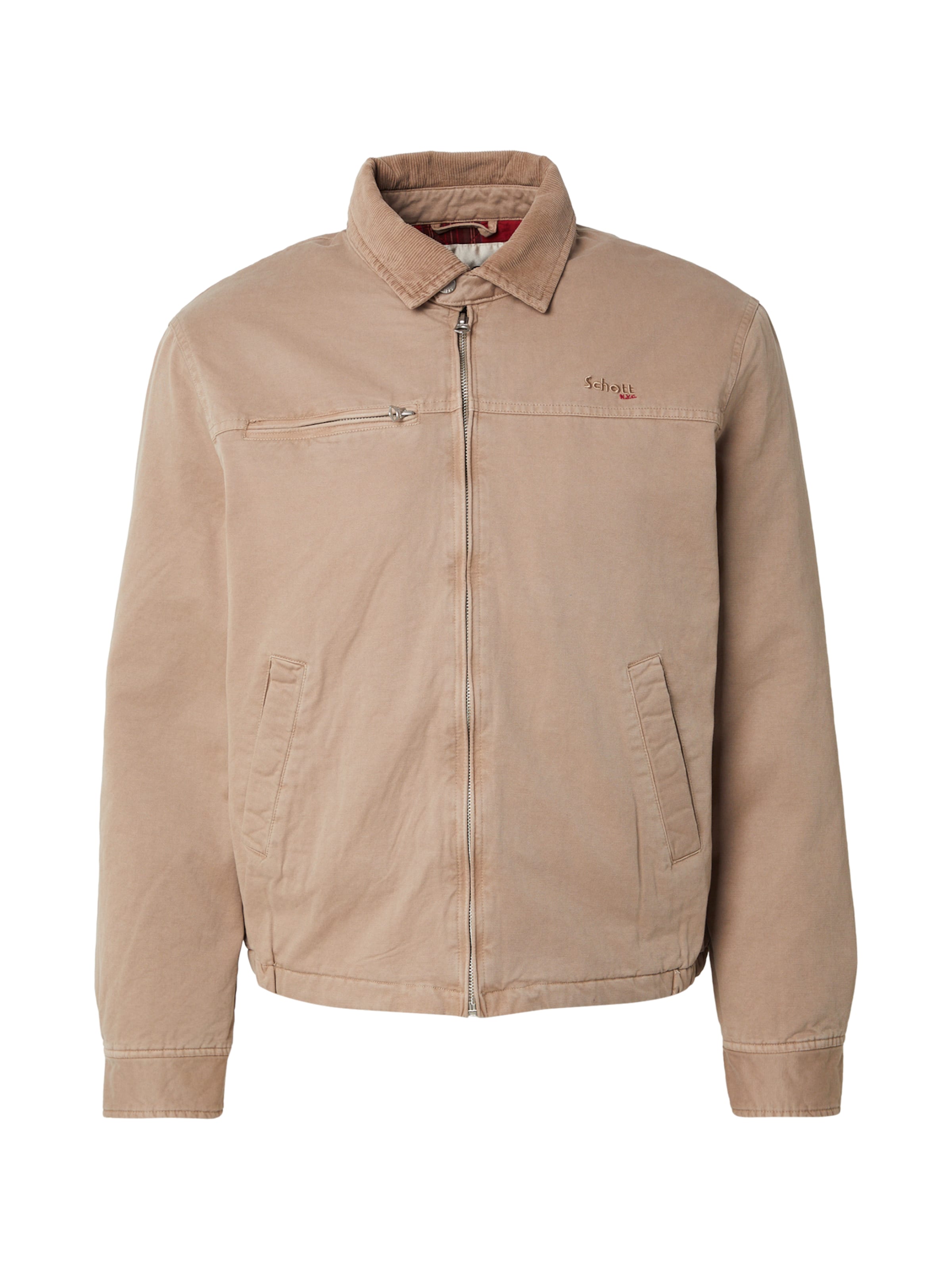 greige Schott NYC Átmeneti dzseki 'CARTHER', Termék nézet