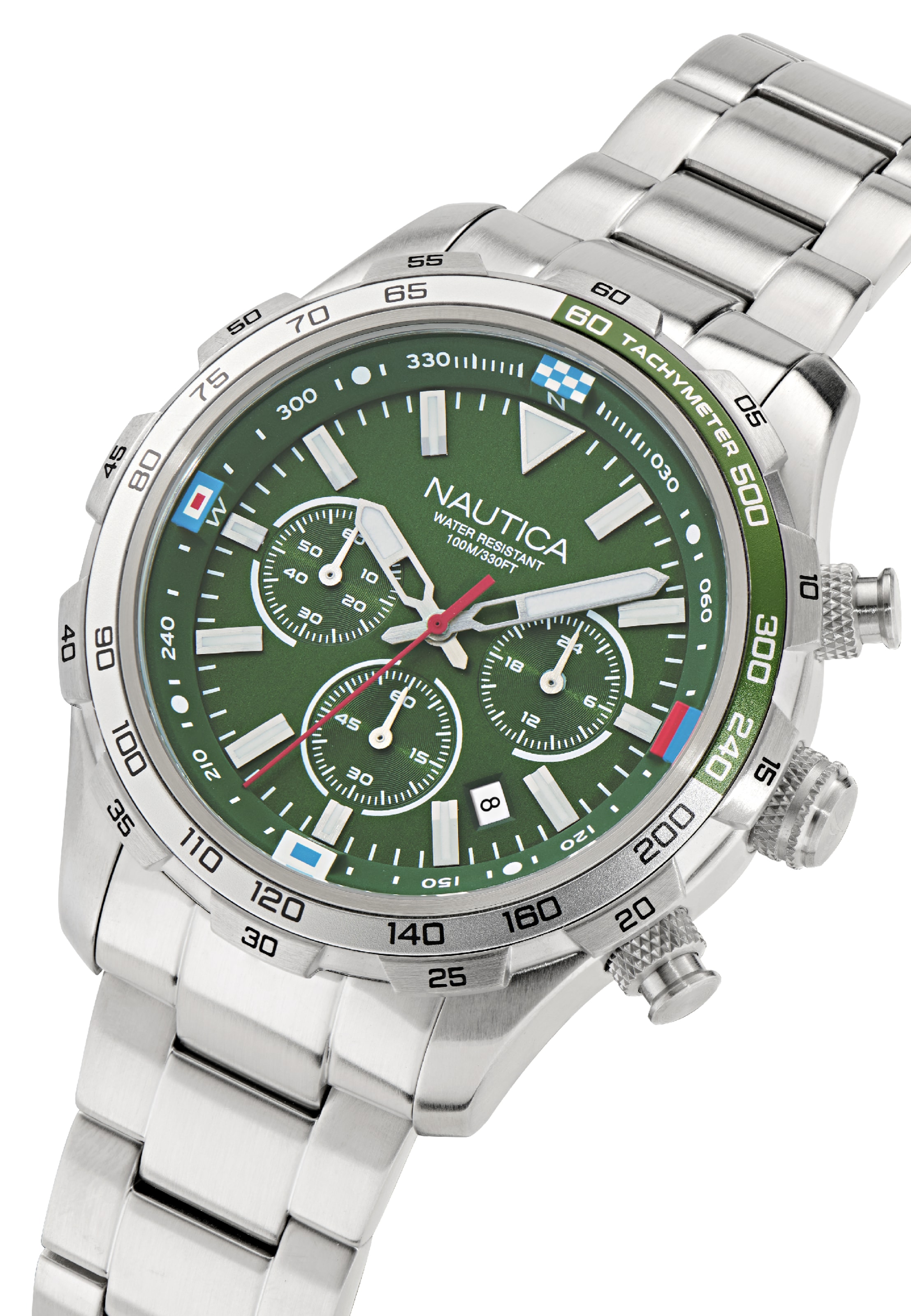 Orologio analogico di NAUTICA in argento