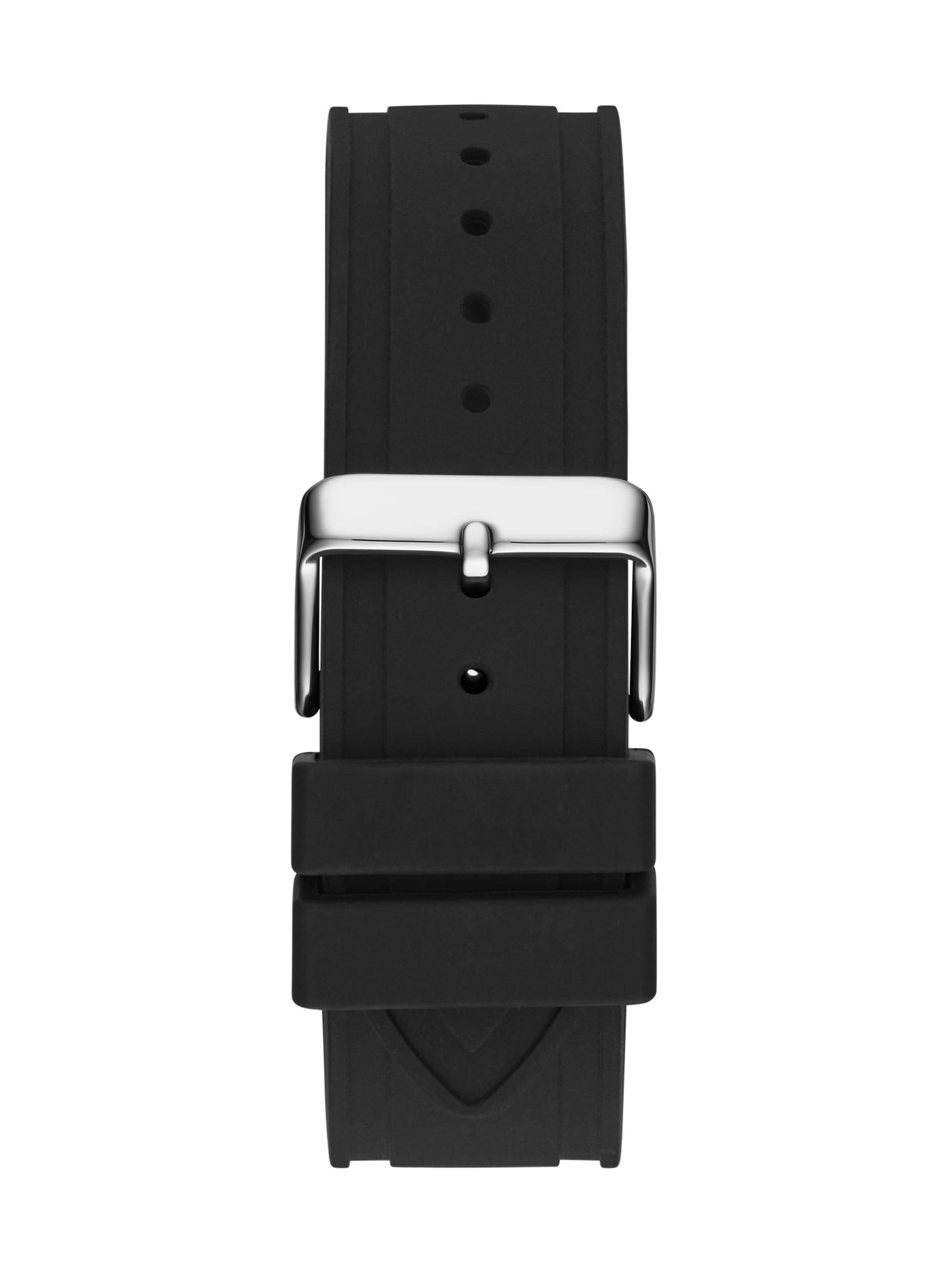 GUESS Analoguhr 'MOMENTUM' in Schwarz