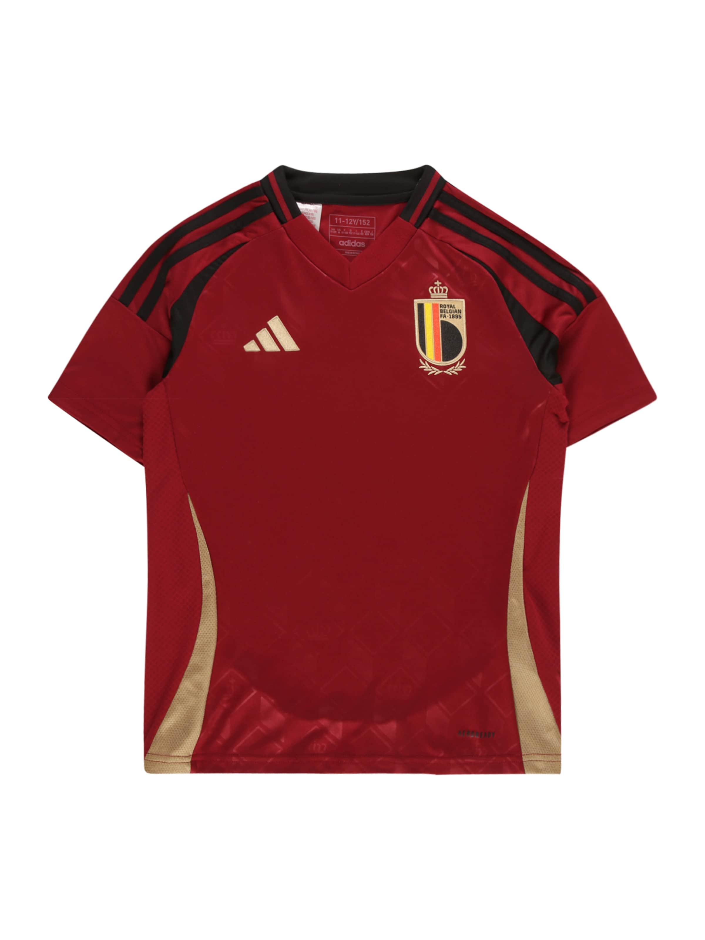 ADIDAS PERFORMANCE Funktionsshirt 'Belgium 24 Home' in Rot: Vorderseite