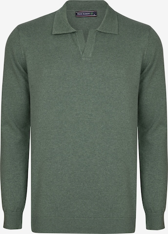 Pull-over Felix Hardy en vert : devant