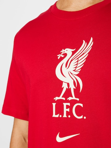 raudona NIKE Sportiniai marškinėliai 'Liverpool FC'