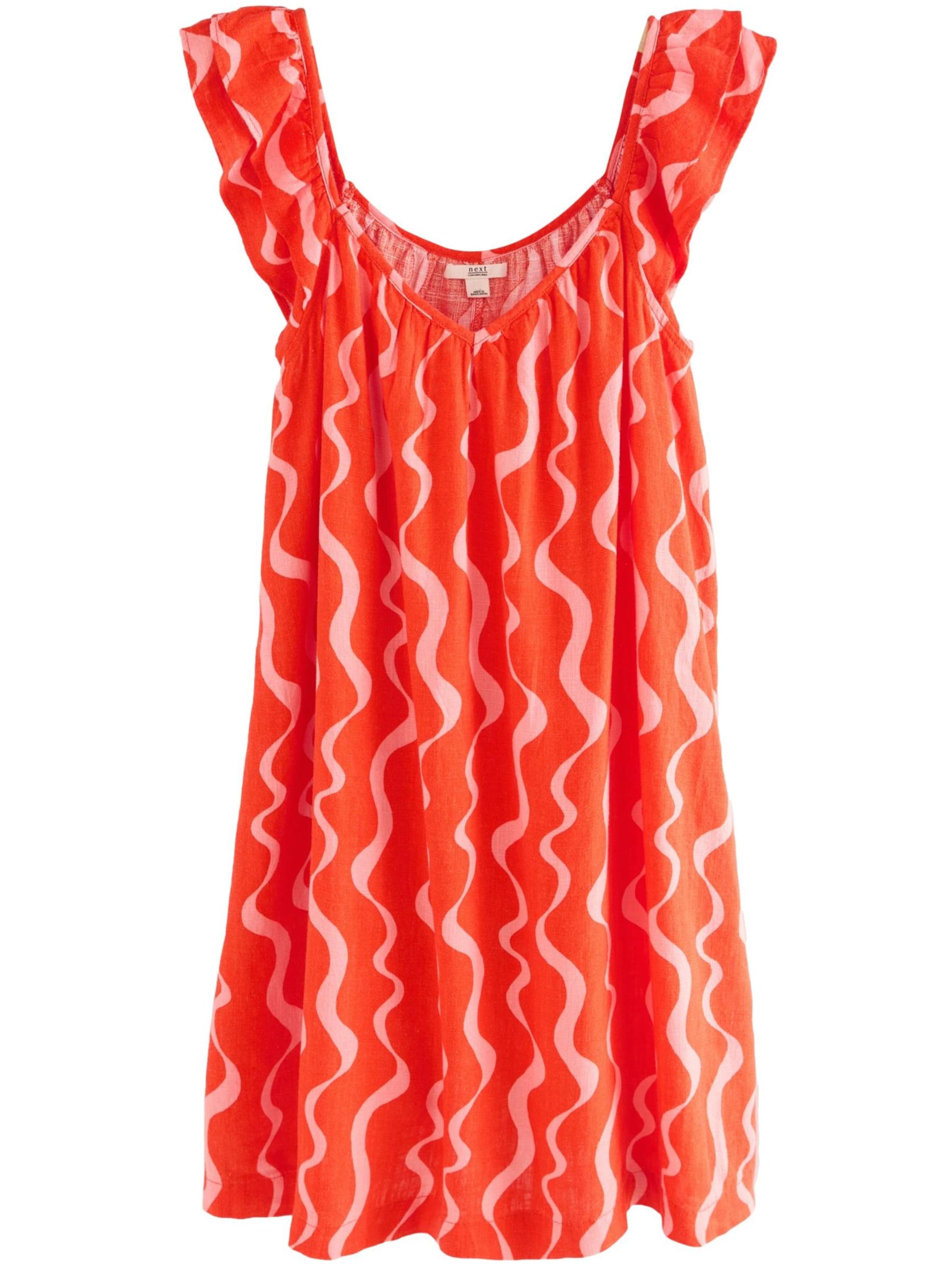 Next Jurk in Rood: voorkant