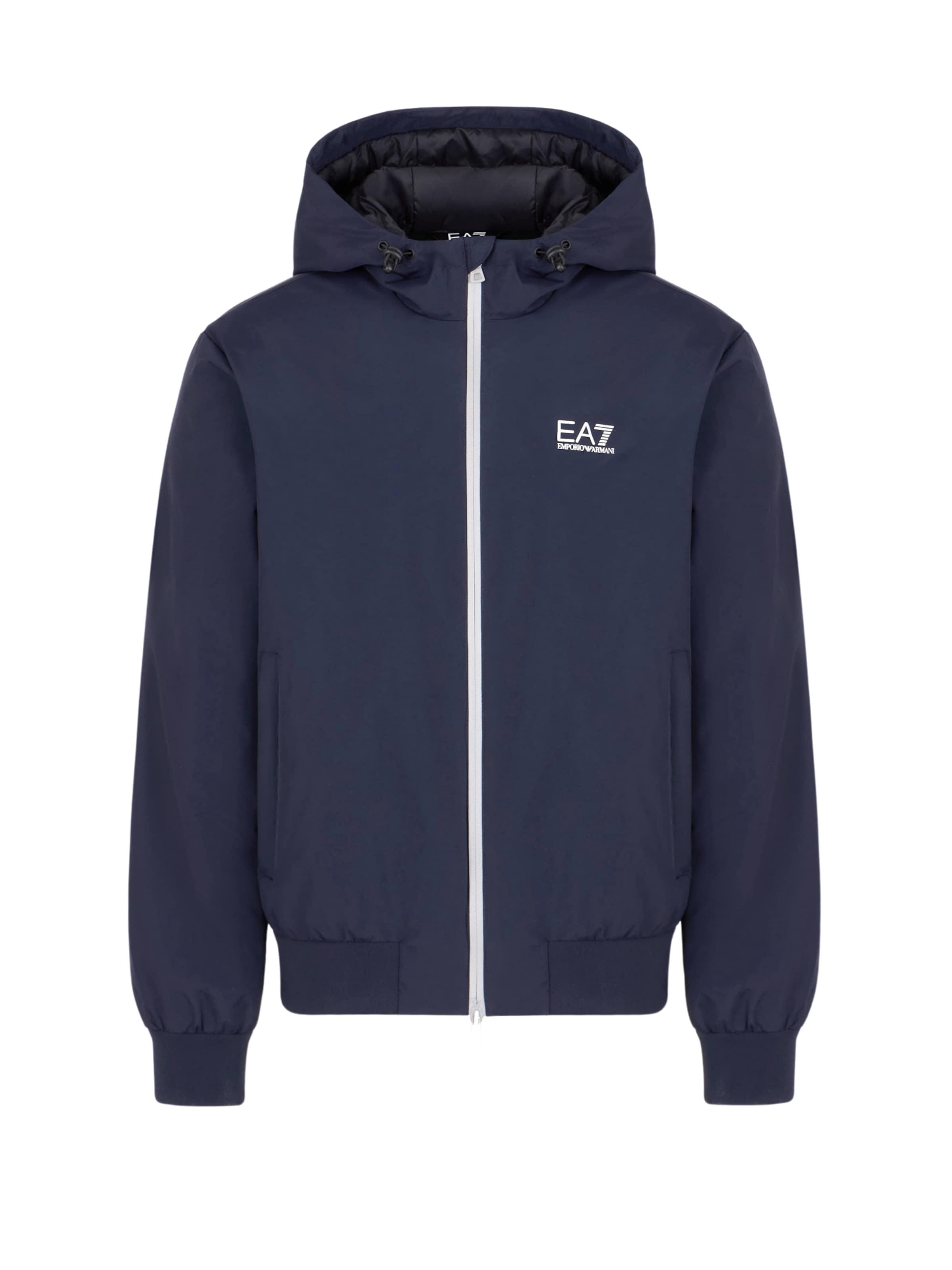 EA7 Emporio Armani Jacke 'Core Identity' in Blau: Vorderseite