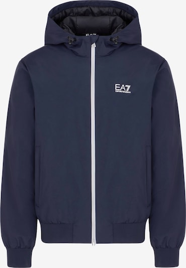 Emporio Armani Välikausitakki koossa L värissä marine / valkoinen, Tuotenäkymä
