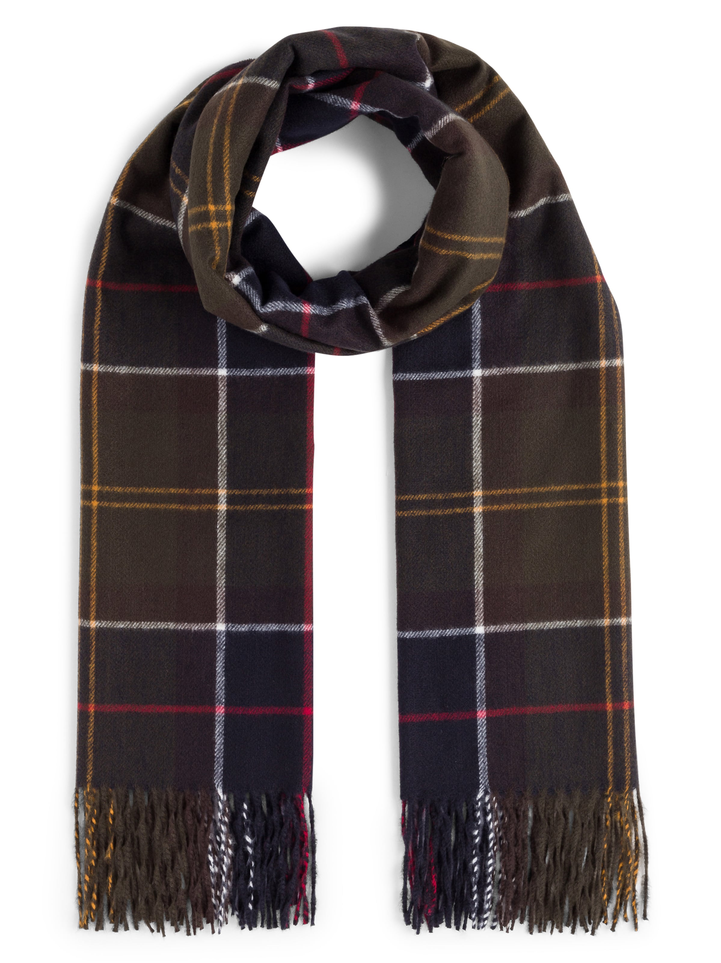 Marie Lund Schal in Blau: Vorderseite