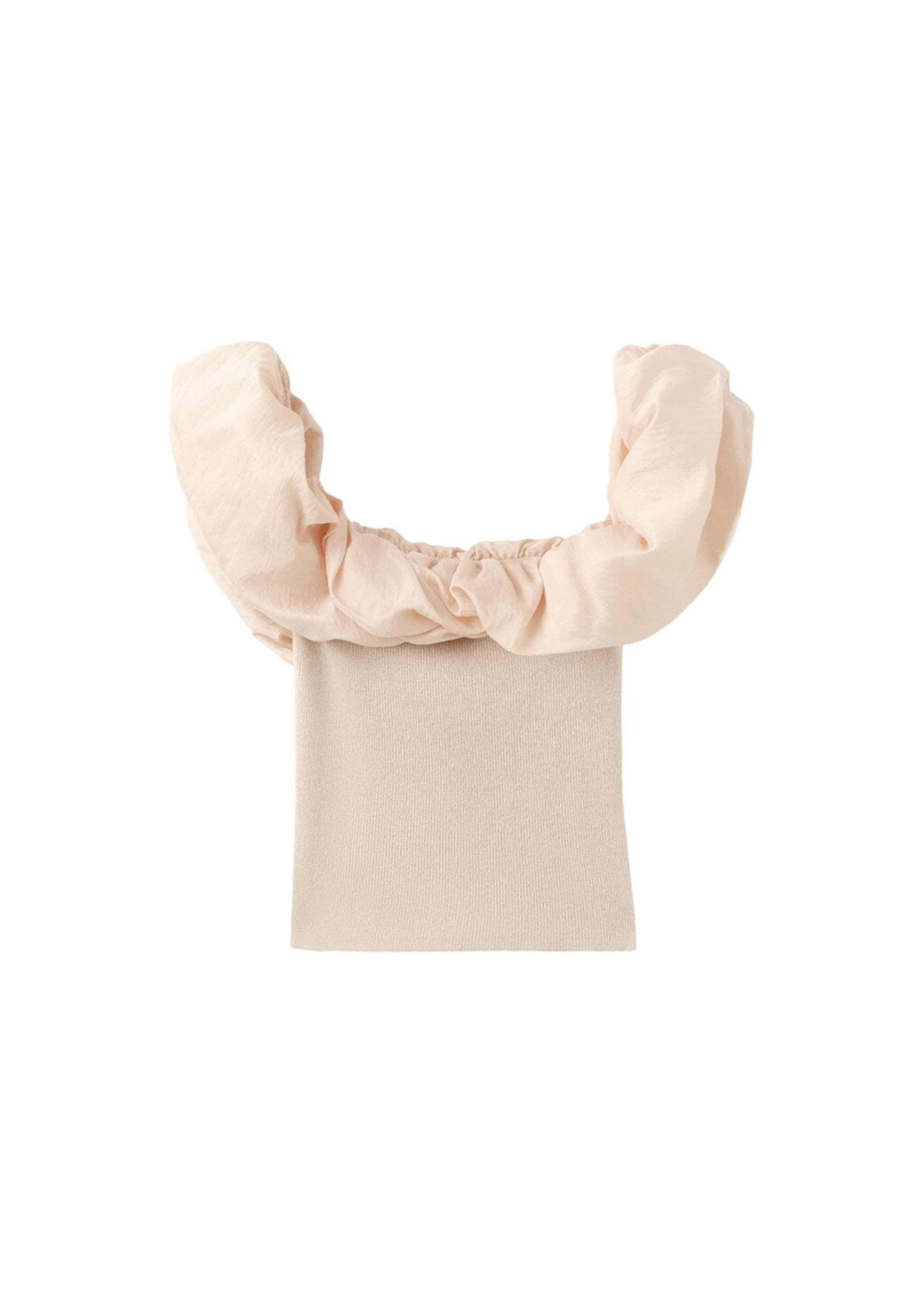 MANGO Knitted Top 'Niebla' in Nude, Item view
