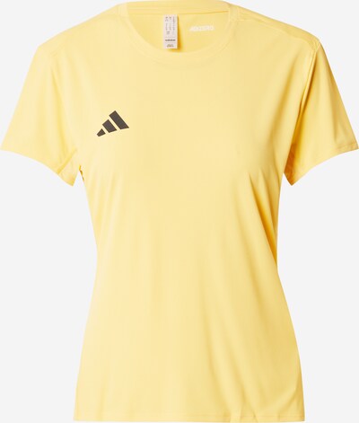 ADIDAS PERFORMANCE Functioneel shirt 'ADIZERO' in de kleur Geel / Zwart, Productweergave