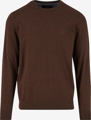 Pull-over 'Wildman' INDICODE JEANS en marron : devant
