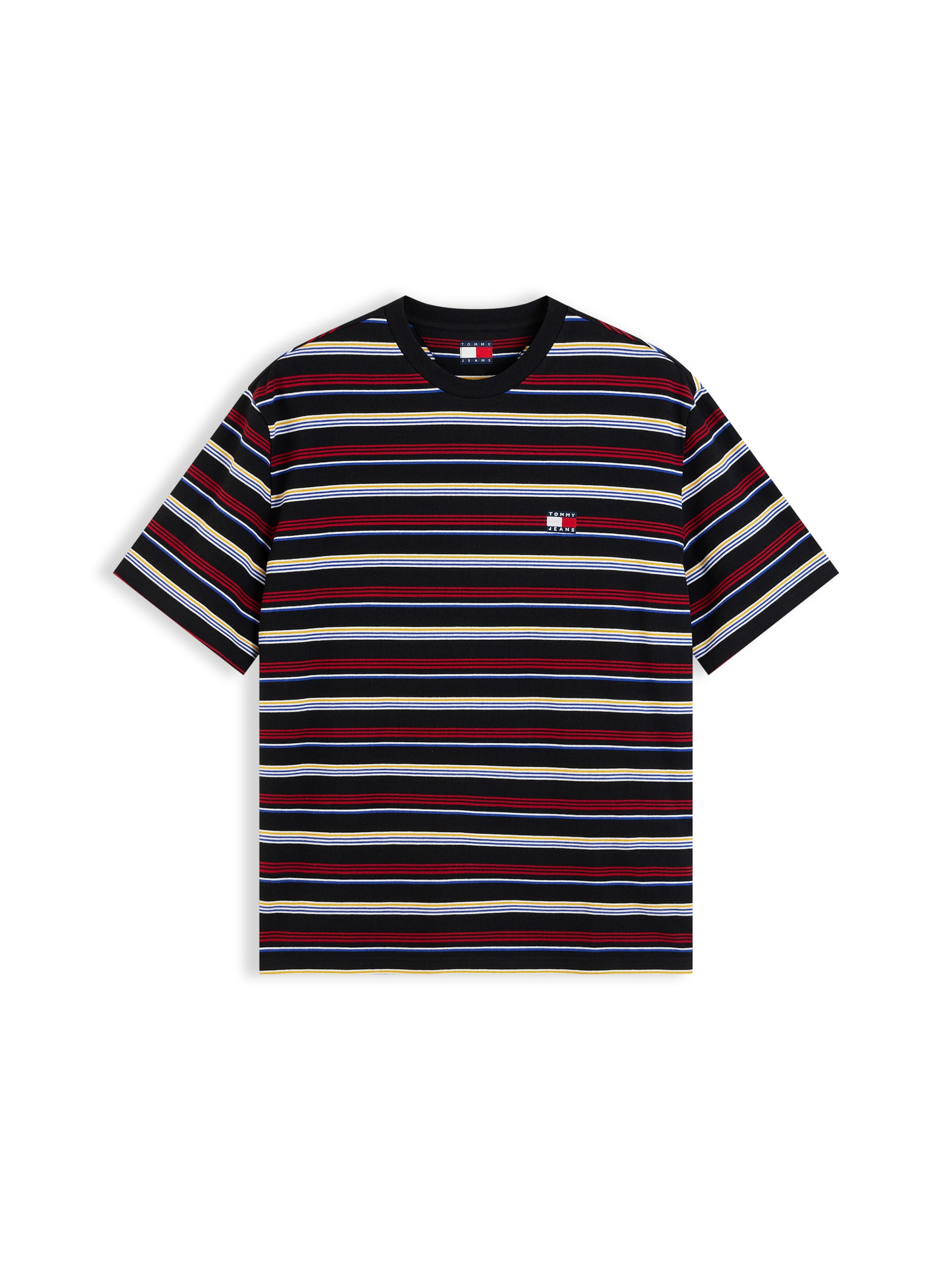 Tommy Jeans - Camiseta '90s' en negro: frente