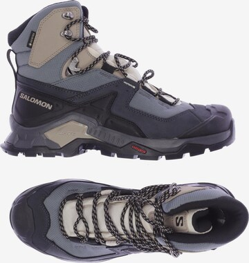 SALOMON Anke & Mid-Calf Boots in 40,5 in Grey: front