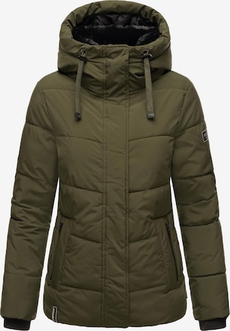 Veste d’hiver 'Sag ja XIV' NAVAHOO en vert : devant