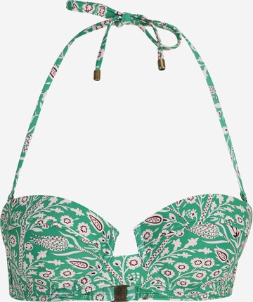 Ted Baker Balkonetka Góra bikini 'VALARIA' w kolorze zielony: przód