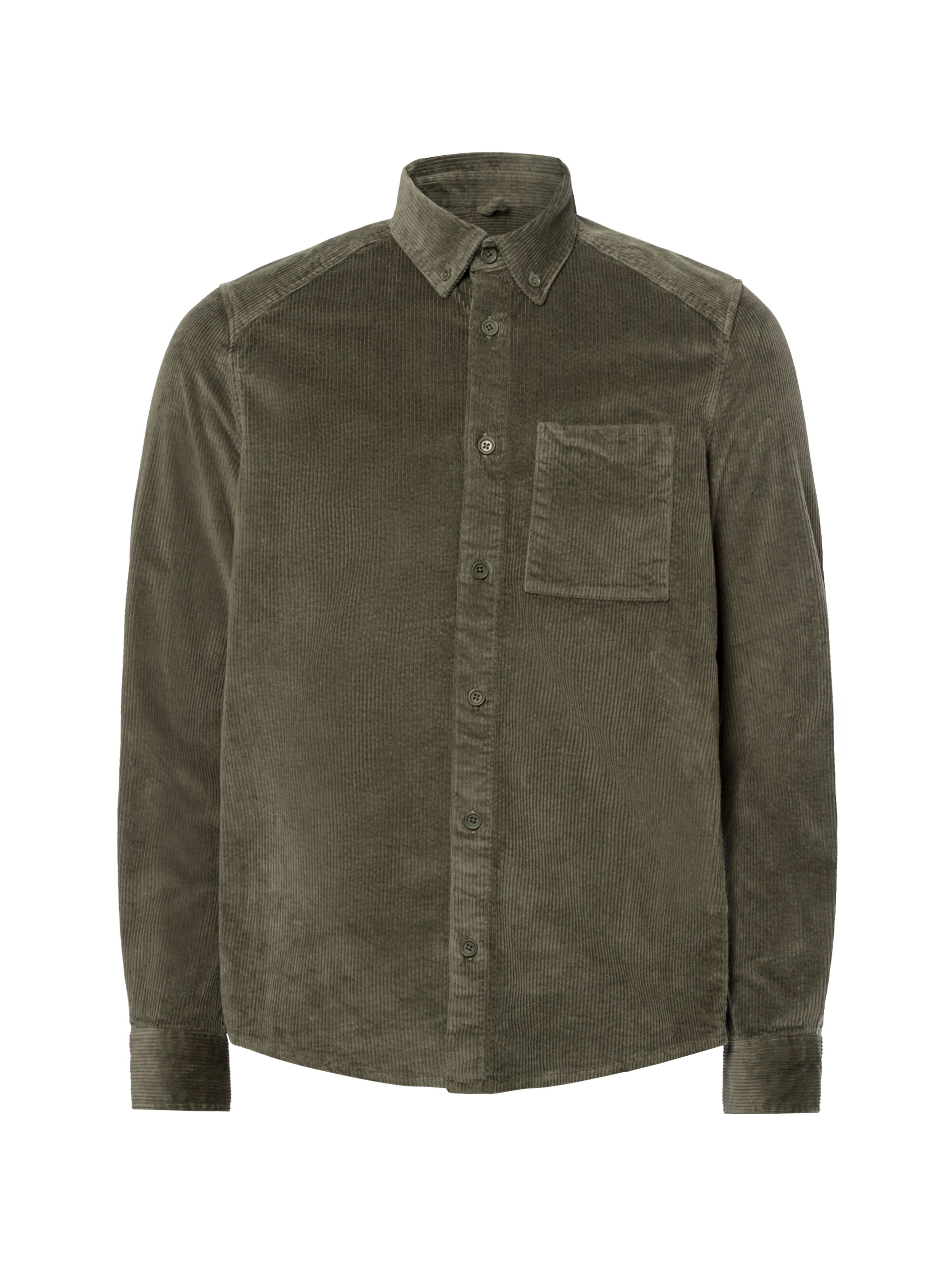 DRYKORN Button Up Shirt in Olive, Item view