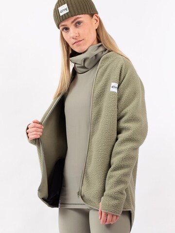 Eivy Sherpa Fleecejacke in Grün