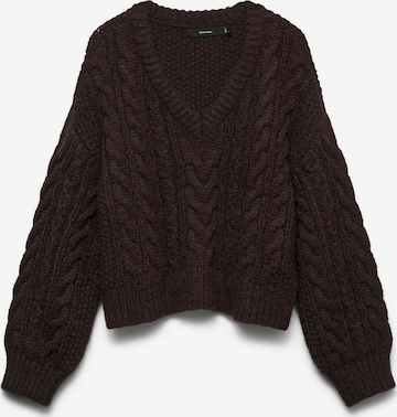 VERO MODA Sweater in Brown: front