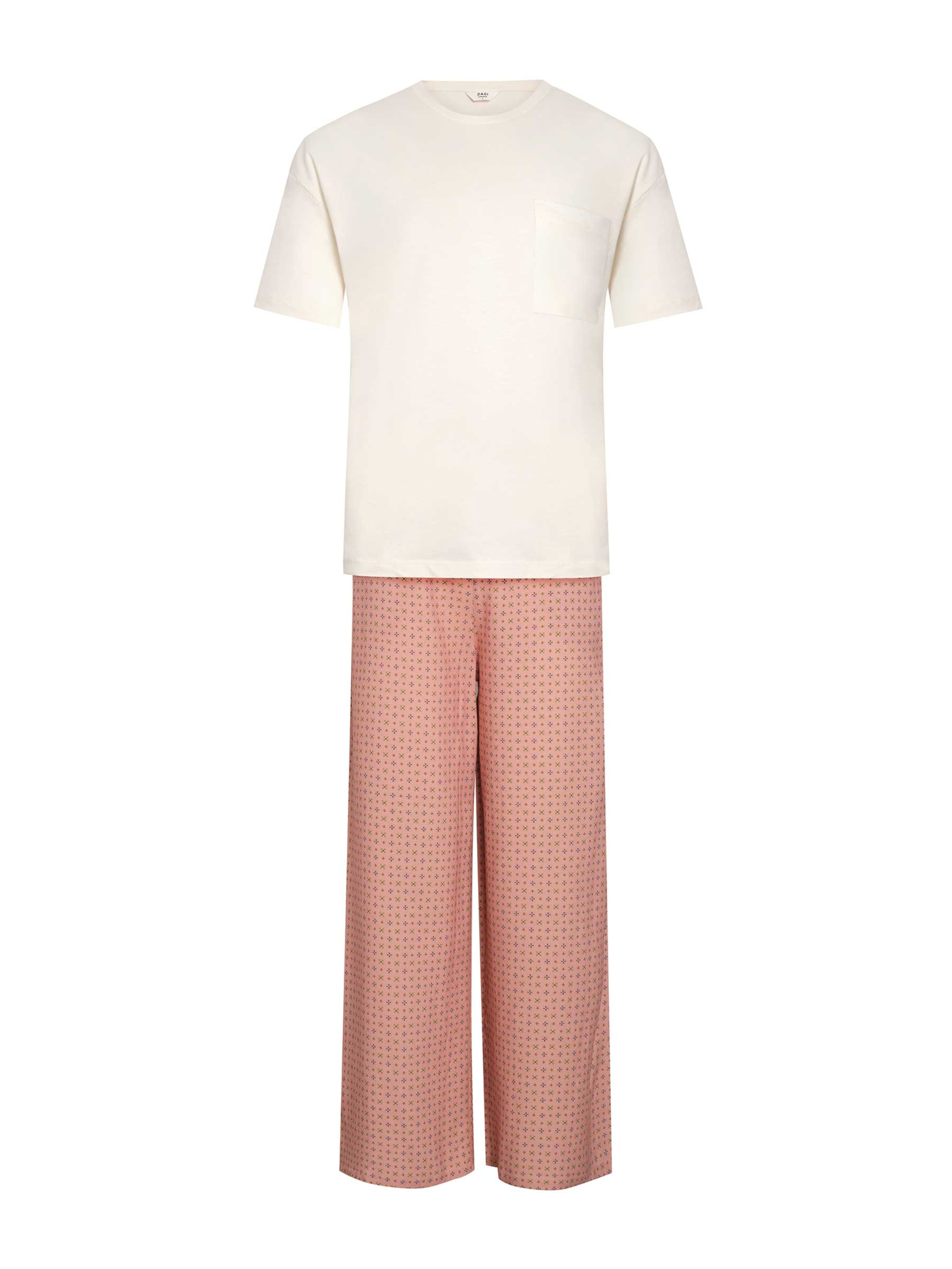 Pyjama Dagi en beige : devant