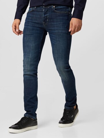 AllSaints Regular Jeans 'CIGARETTE' in Blauw: voorkant