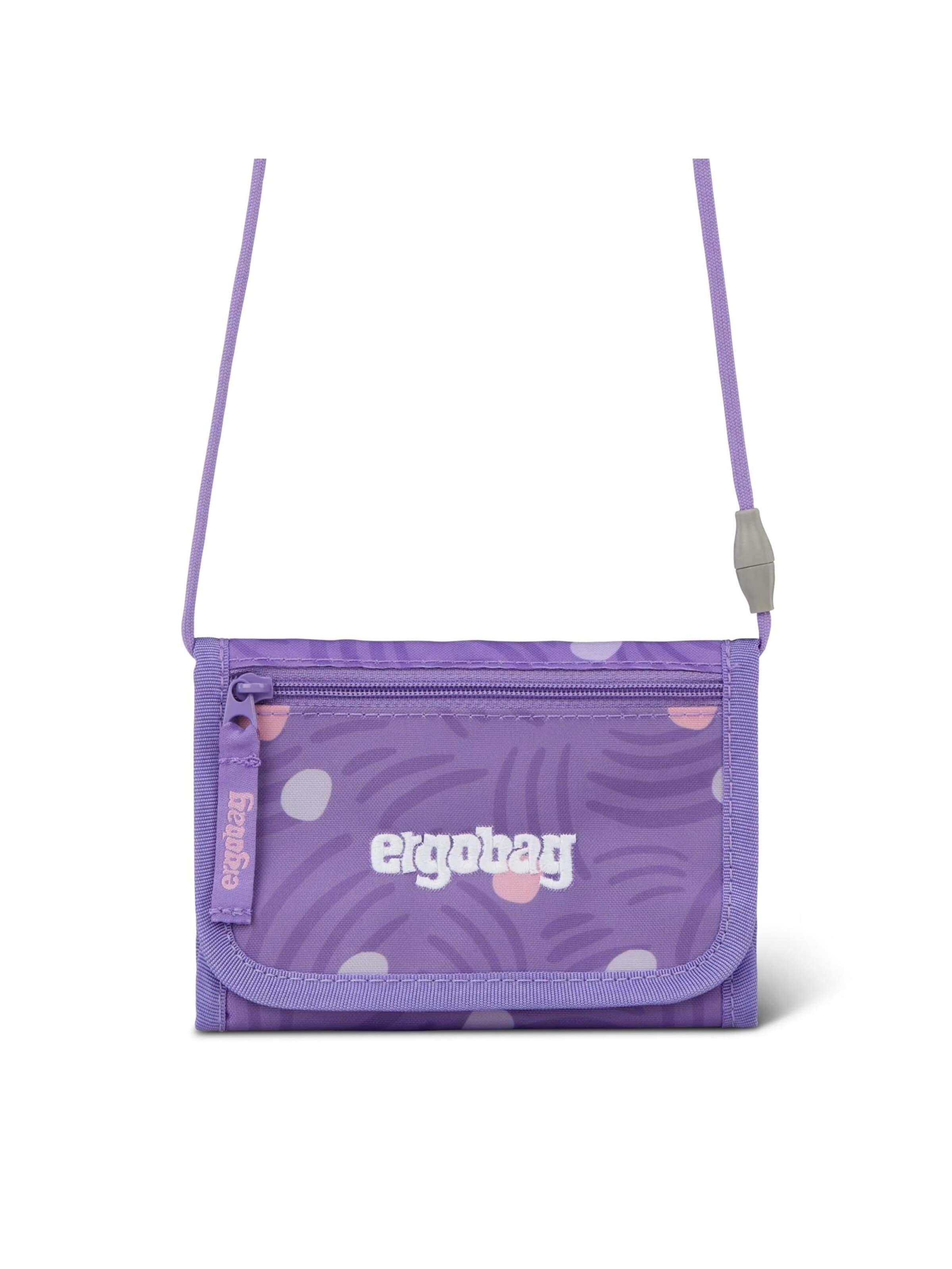 ergobag Wallet 'Brustbeutel Brustbeutel' in Purple: front