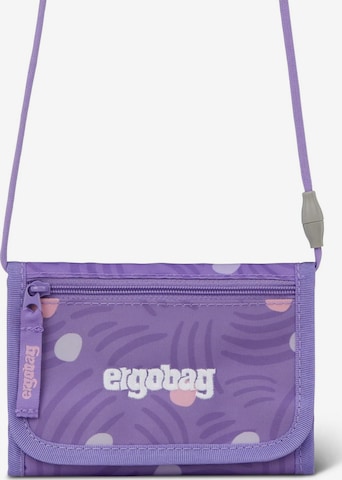 ergobag Wallet 'Brustbeutel Brustbeutel' in Purple: front