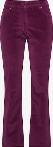 Jean Ulla Popken en violet : devant