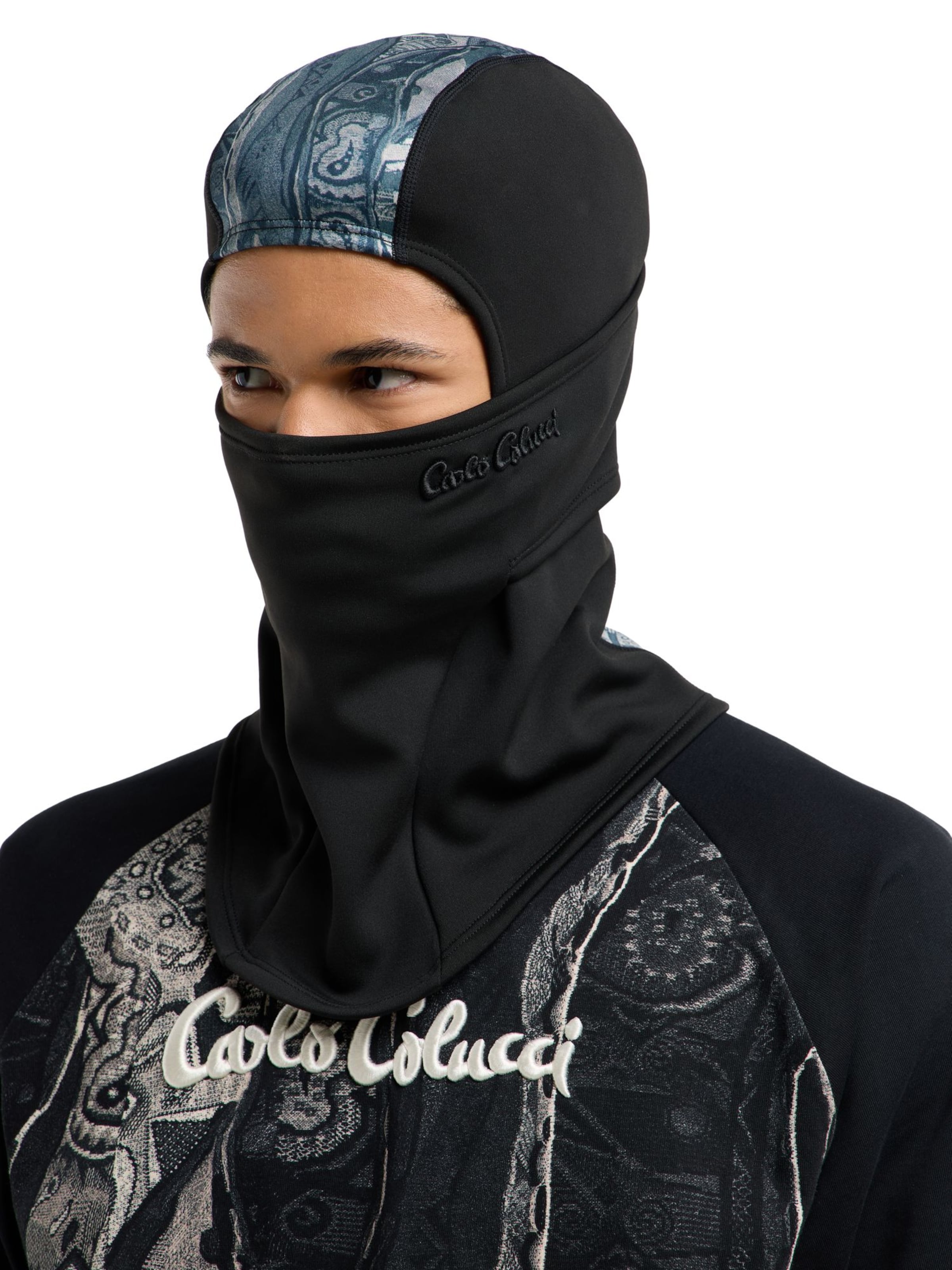 Carlo Colucci Muts in Zwart: voorkant