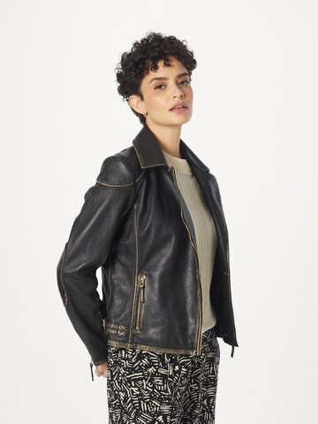 Gipsy Between-season jacket 'Peggie' in Black: front