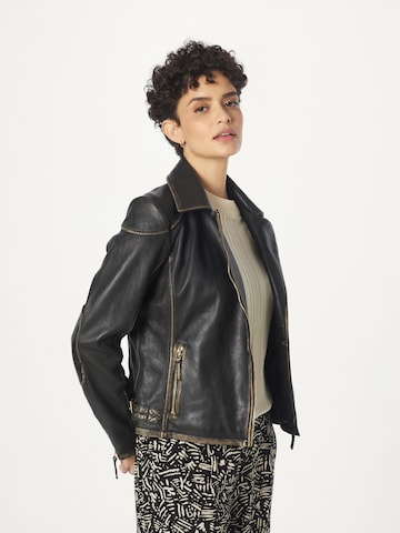 Gipsy Between-Season Jacket 'Peggie' in Black: front