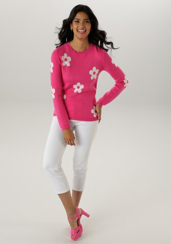 Aniston SELECTED Pullover in Pink