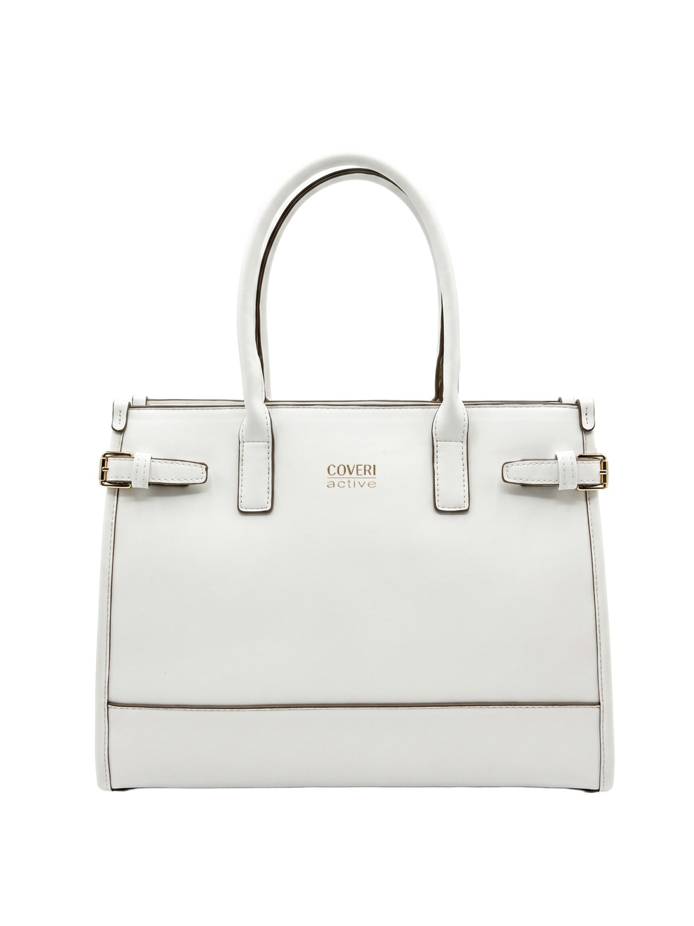 Borsa a mano di Coveri in bianco: frontale