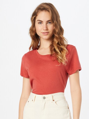 GAP Shirt 'V-SS FAV CREW SLD' in Oranje: voorkant