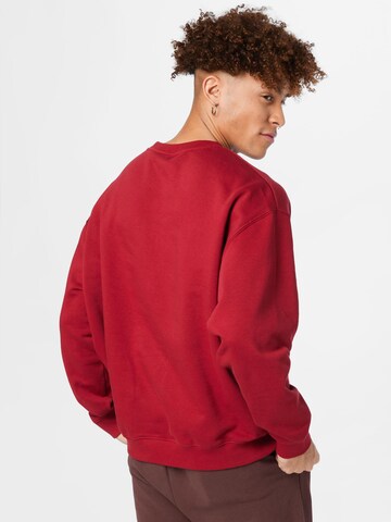 WEEKDAY Sweatshirt in Rood