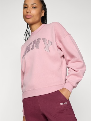 DKNY Performance Sport sweatshirt i rosa