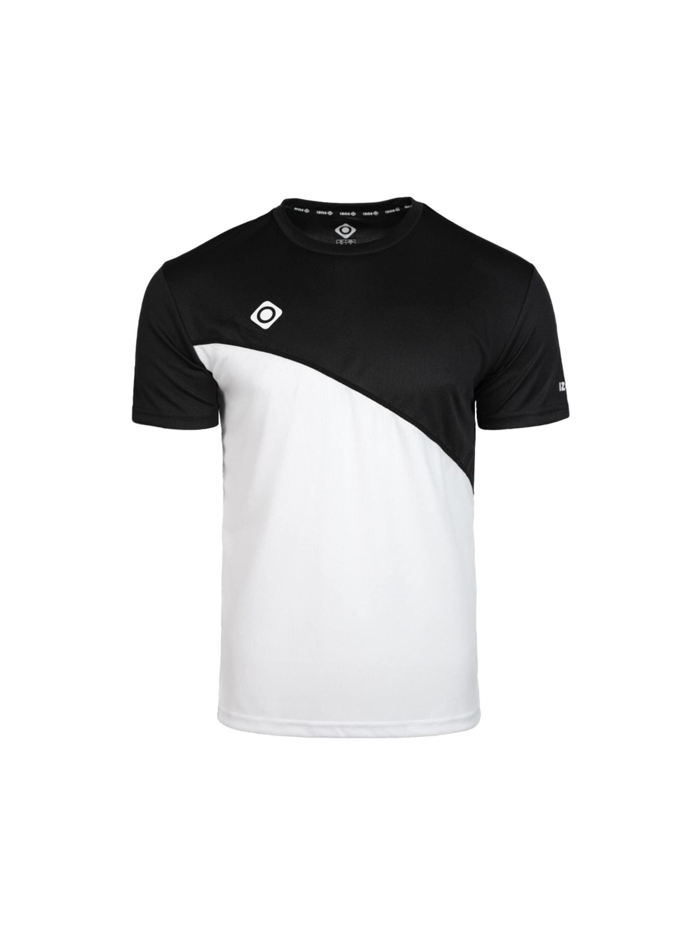 T-Shirt Izas en noir : devant