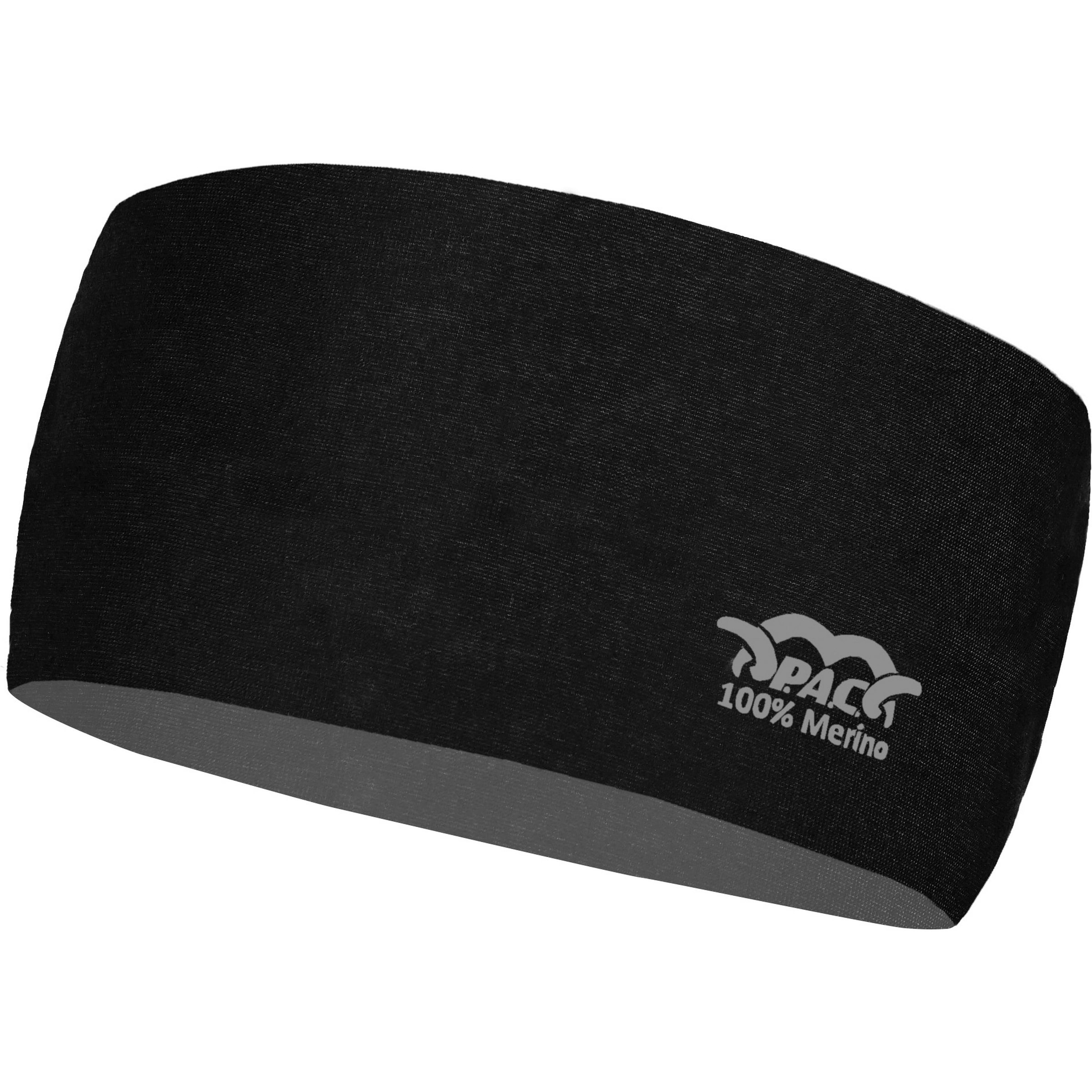 P.A.C. Athletic Headband in Black: front