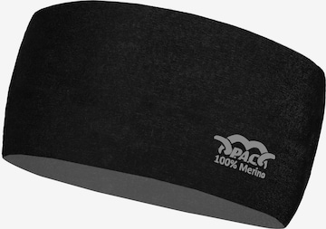 P.A.C. Athletic Headband in Black: front