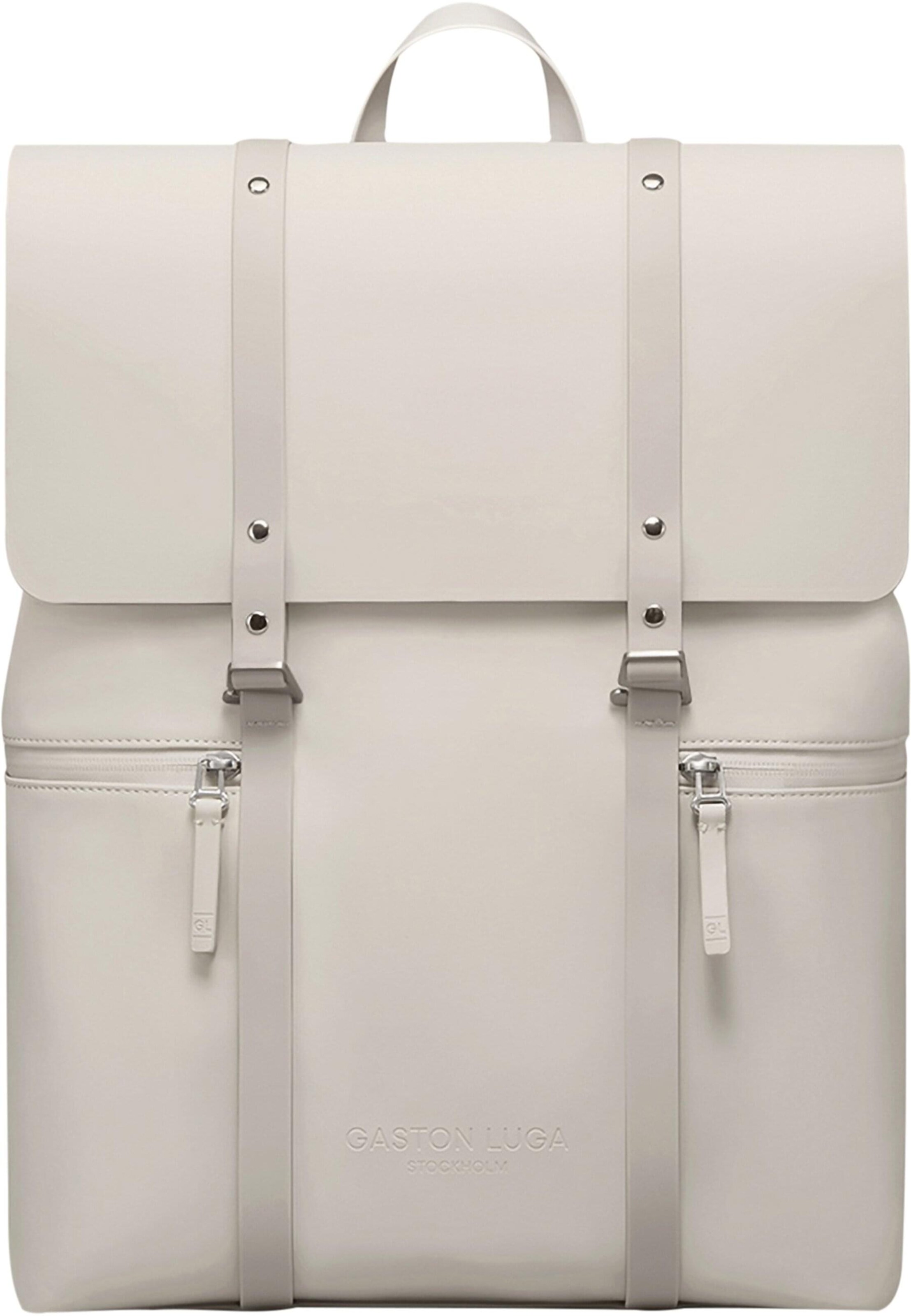 Gaston Luga Rugzak in Beige: voorkant