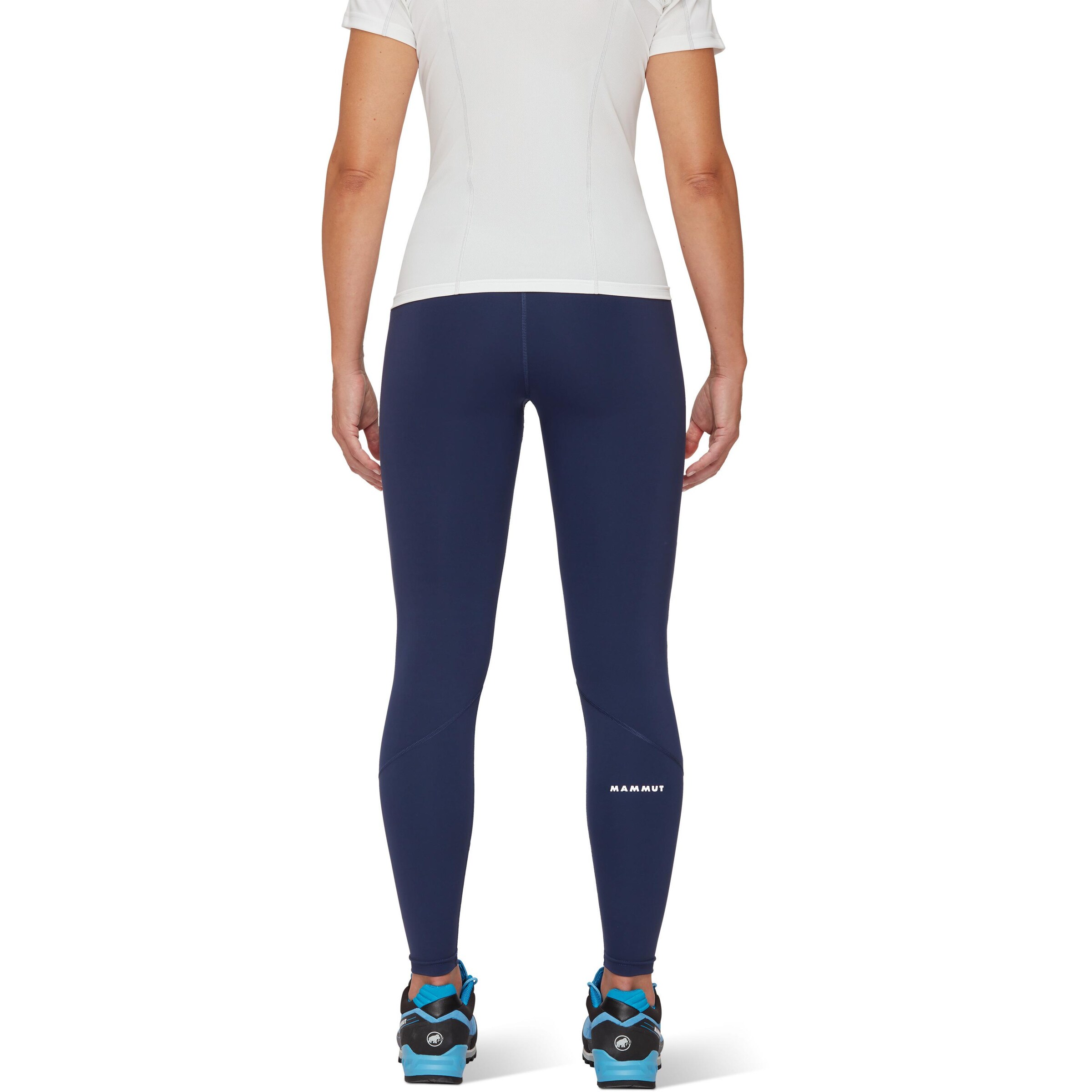 MAMMUT Skinny Workout Pants 'Aenergy Light' in Blue