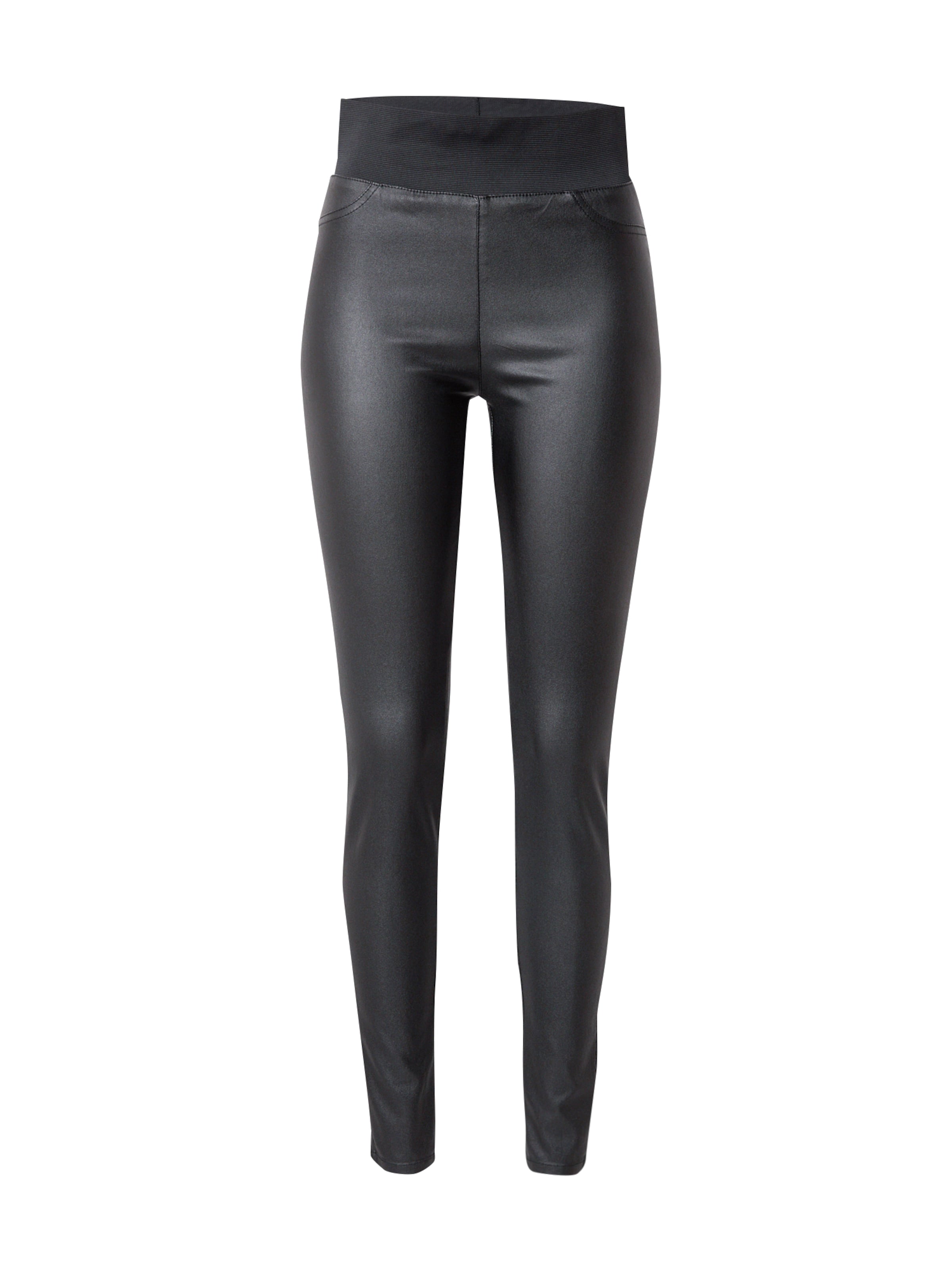 Freequent Skinny Leggings 'SHANTAL COOPER' in Schwarz: Vorderseite