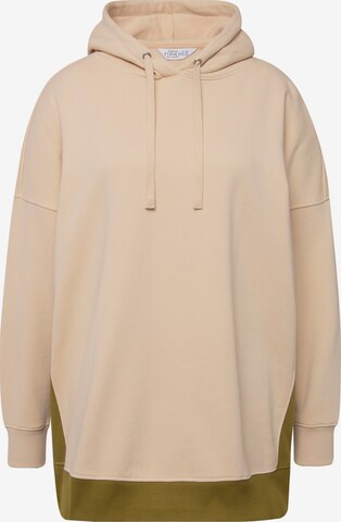 Studio Untold Sweatshirt in Beige: voorkant