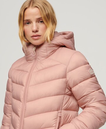 Superdry Winterjas in Roze