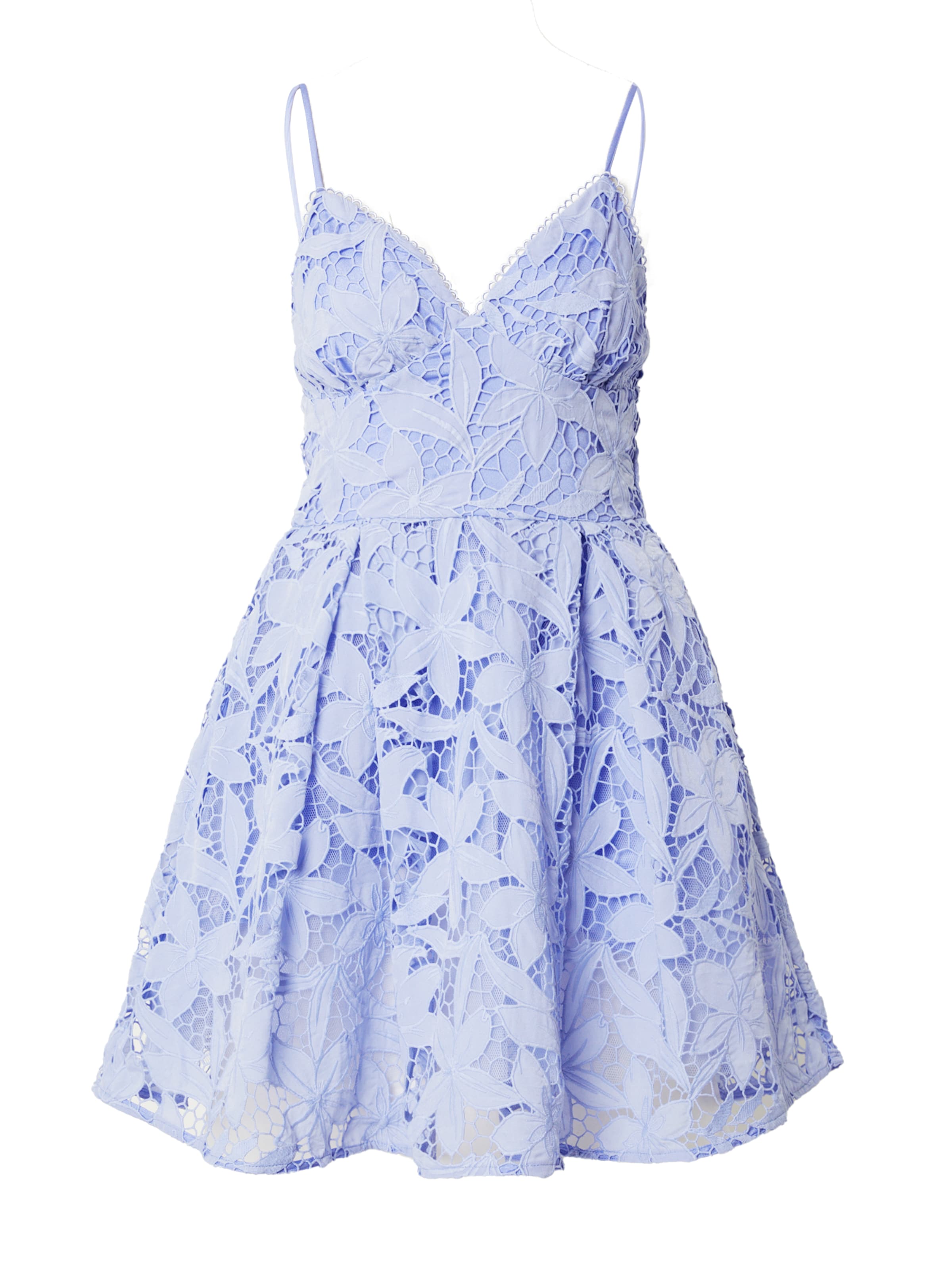 Abito da cocktail di True Decadence in blu: frontale