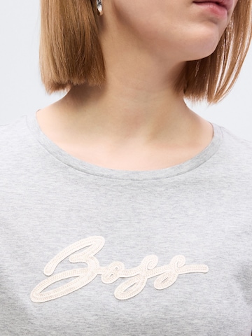 BOSS T-shirt 'C_Elove_2' i grå