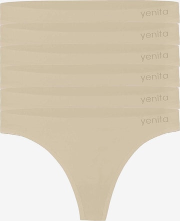 Yenita - Tanga em bege: frente