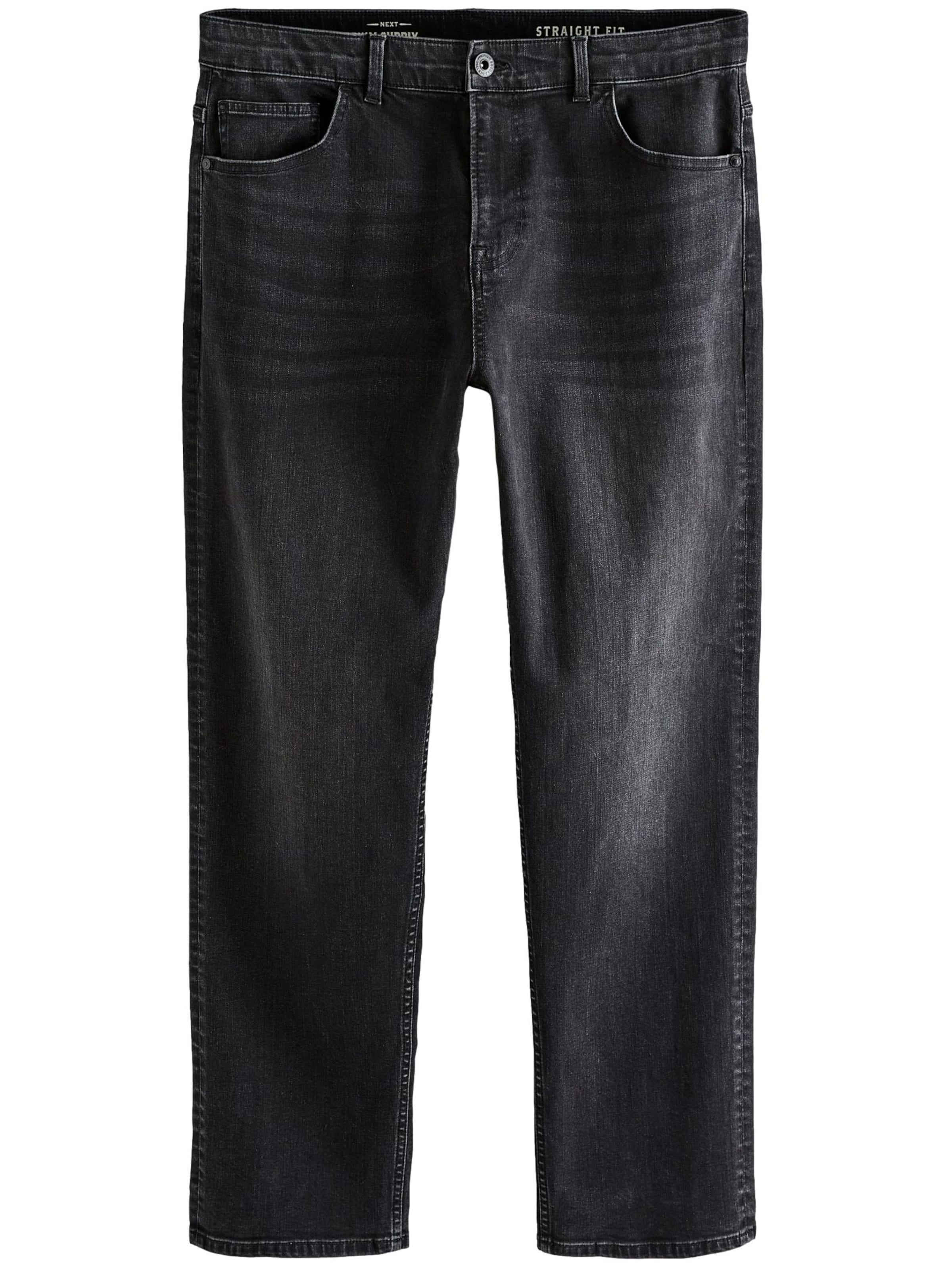 juoda Next Standartinis Džinsai: priekis